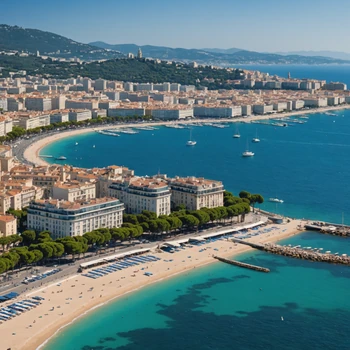 beach hotel in Cannes, France