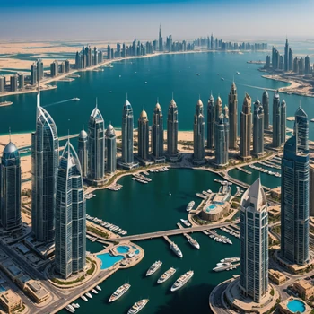 Marina Magic: Discovering the Opulence of Dubai's Waterfront Wonderland