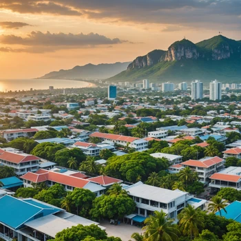 beach hotel in Hua Hin, Thailand