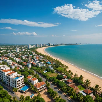 beach hotel in Phan Thiet, Vietnam