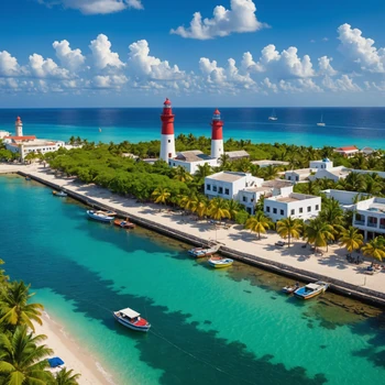 beach hotel in Puerto Morelos, Mexico