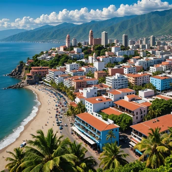 beach hotel in Puerto Vallarta, Mexico