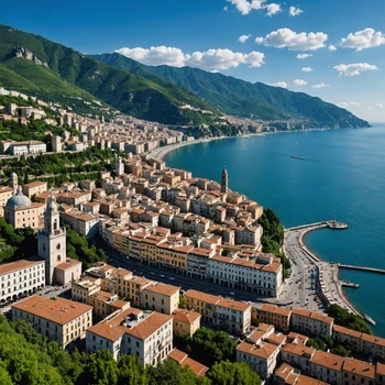 beach hotel in Salerno, Italy